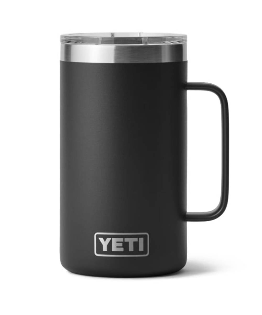 Yeti Rambler 24 oz Mug - Magslider Lid in Black - Image 1 of 2
