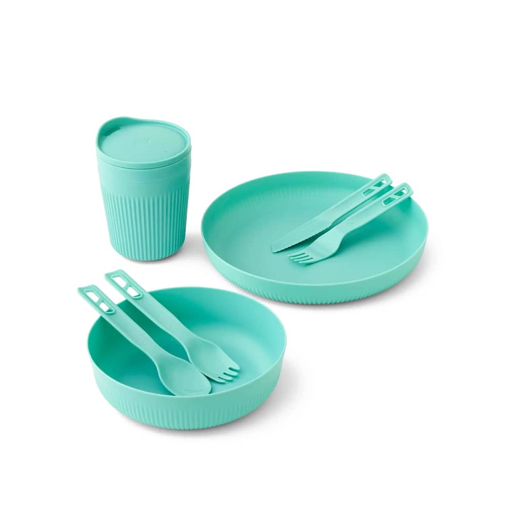 Sea To Summit Passage Dinnerware Set - 7 Piece in Aqua Sea Blue - Image 1 of 2