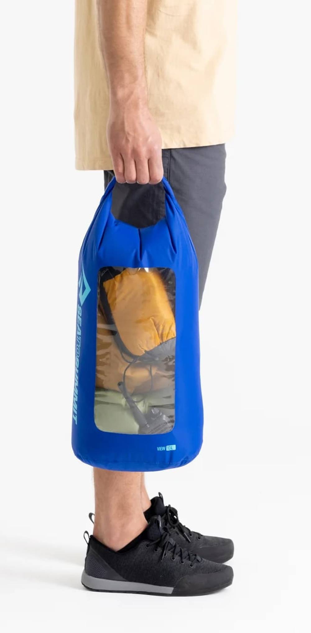 Sea To Summit Lightweight Dry Bag View 8L in Surf Blue - Image 2 of 4