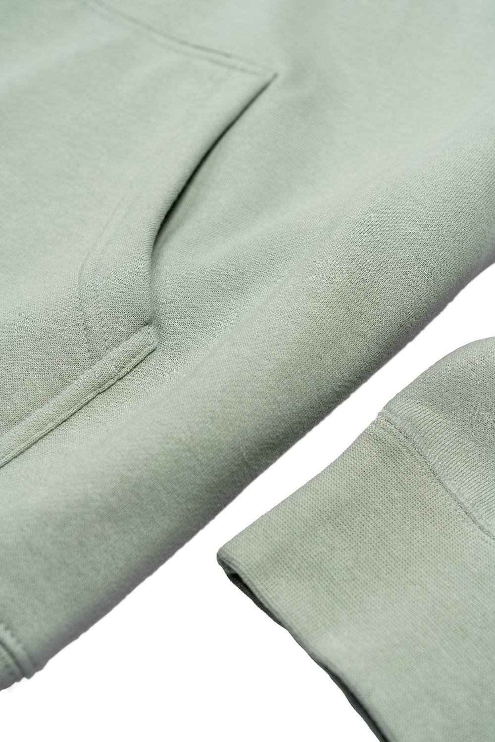 Deity Ripcord Hoody in Sage - Image 4 of 4