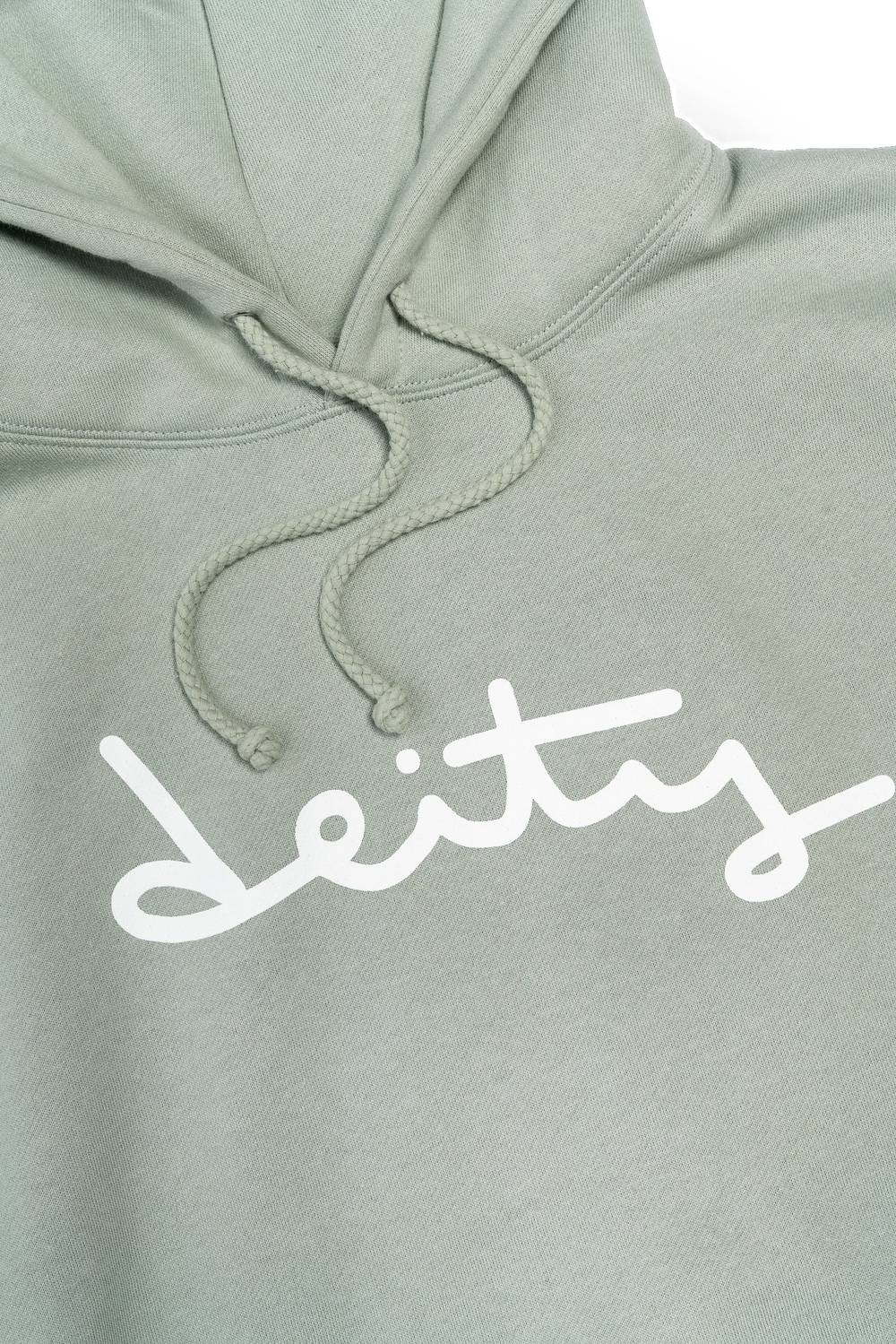 Deity Ripcord Hoody in Sage - Image 2 of 4