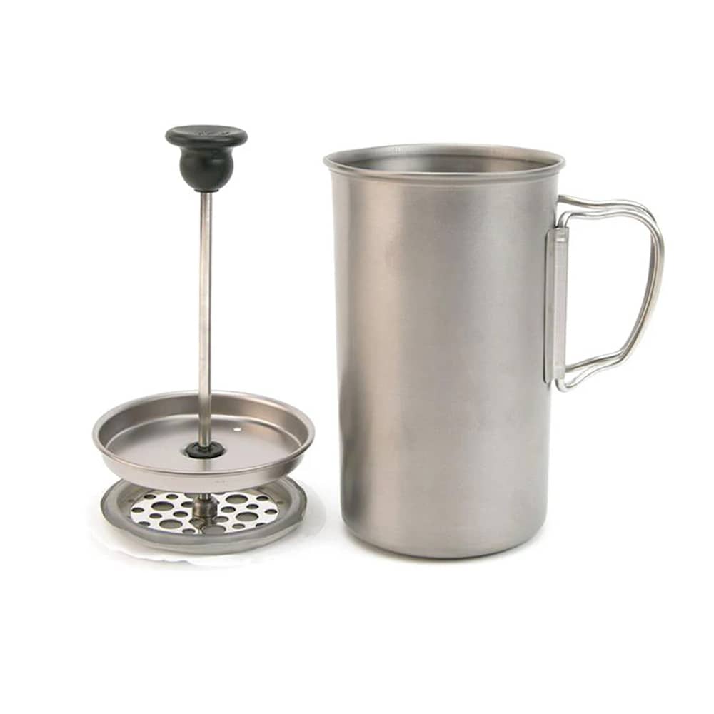 Snow Peak Titanium French Press in Titanium - Image 2 of 4