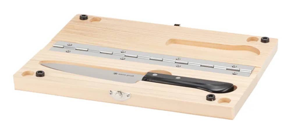 Snow Peak Chopping Board Set in Wood - Image 3 of 3