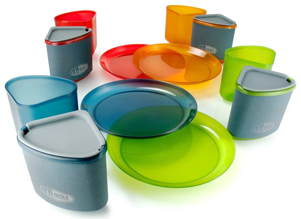 GSI Outdoors Infinity 4-Person Compact Tableware Set in Multi-Color - Image 1 of 3