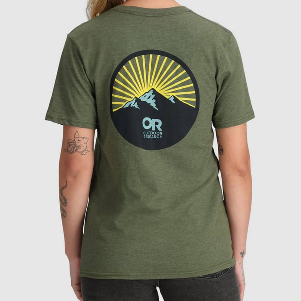 Outdoor Research Spoked Logo T-Shirt in Ranger Green - Image 2 of 2