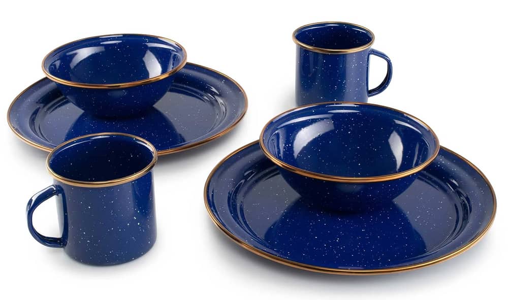 GSI Outdoors Mesa 2 Person Tableware Set in Lapis - Image 1 of 1