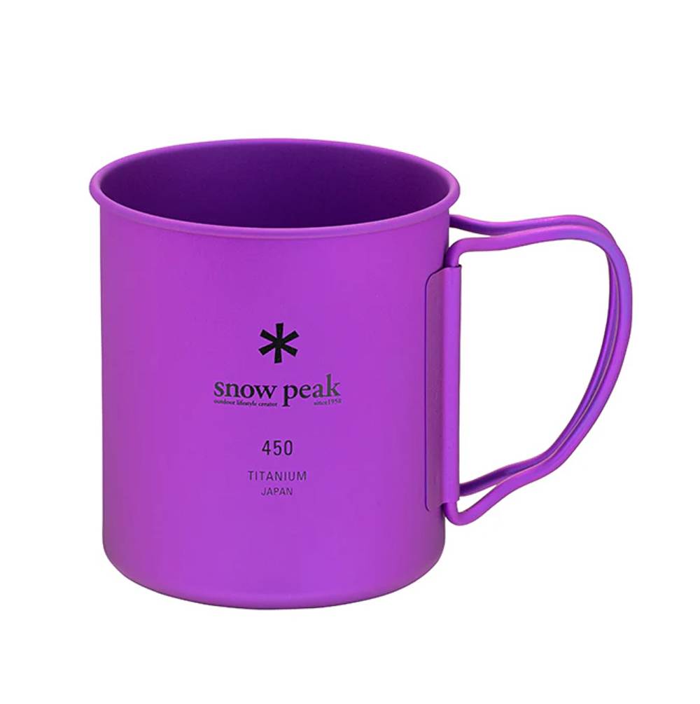 Snow Peak Ti Single 450 Anodized Cup