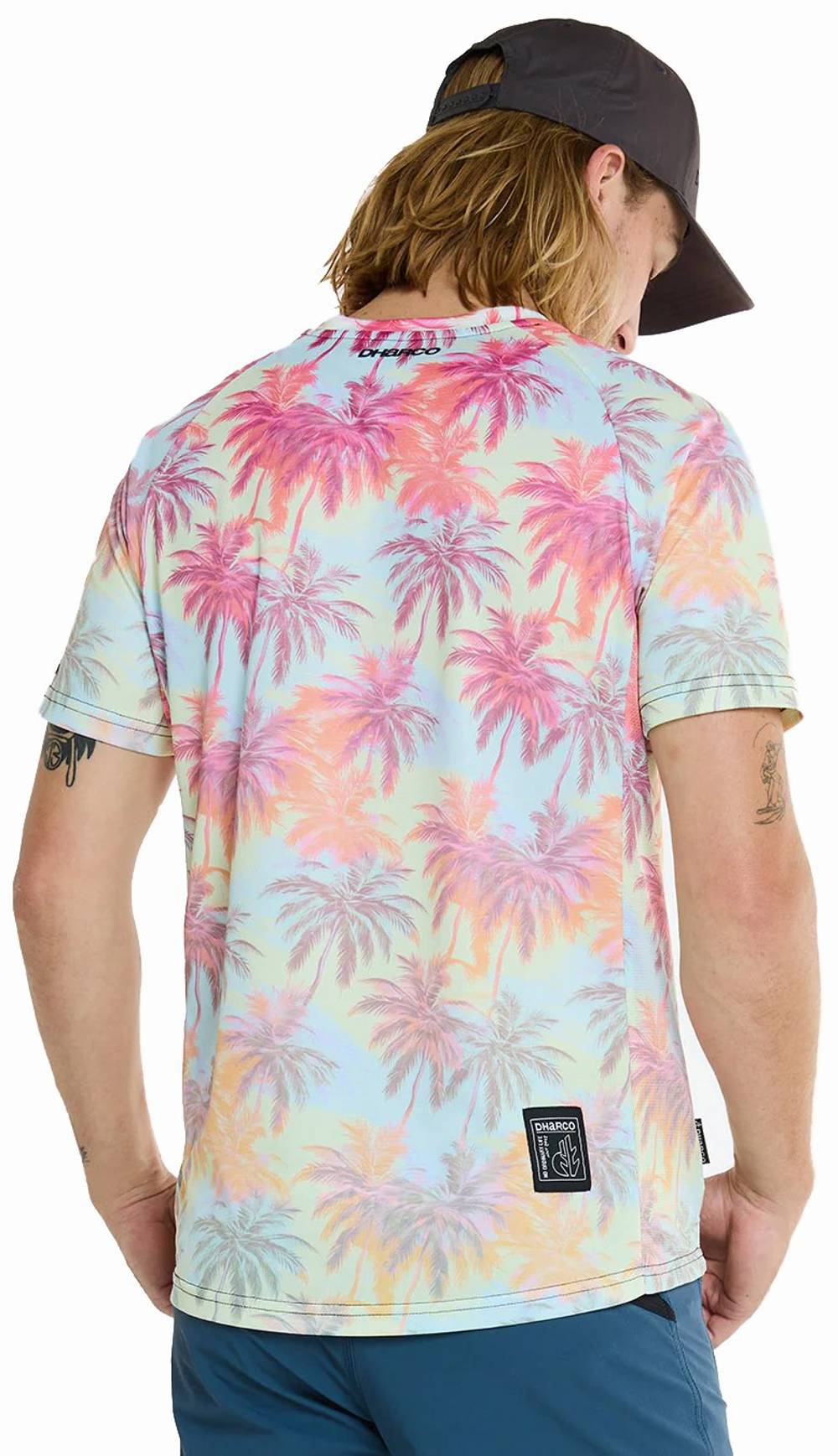 Dharco Mens Short Sleeve Jersey in Highball - Image 2 of 2