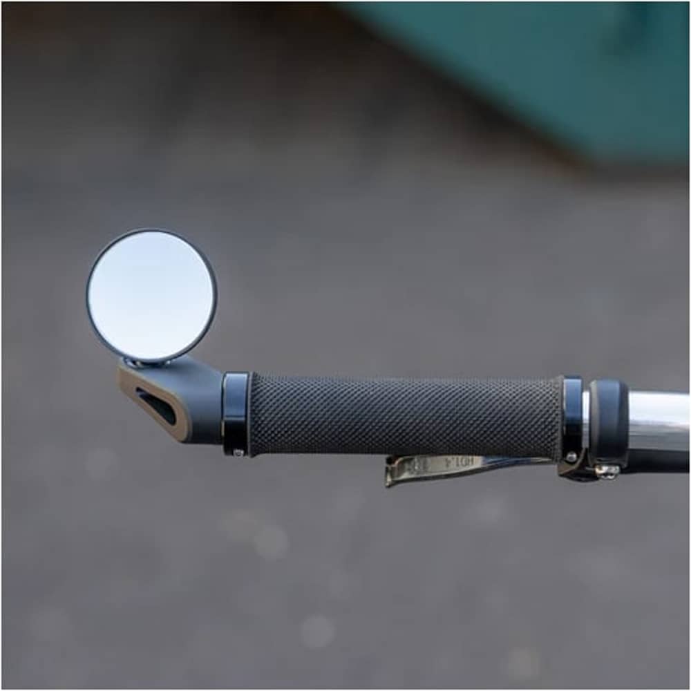 Spurcycle Flat Bar Mirror in Black - Image 2 of 2
