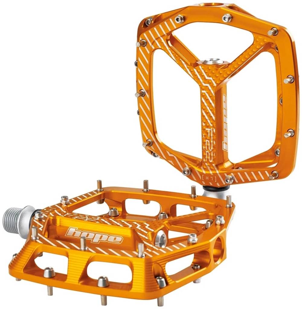 Hope F22 Flat Pedals in Orange - Image 1 of 1