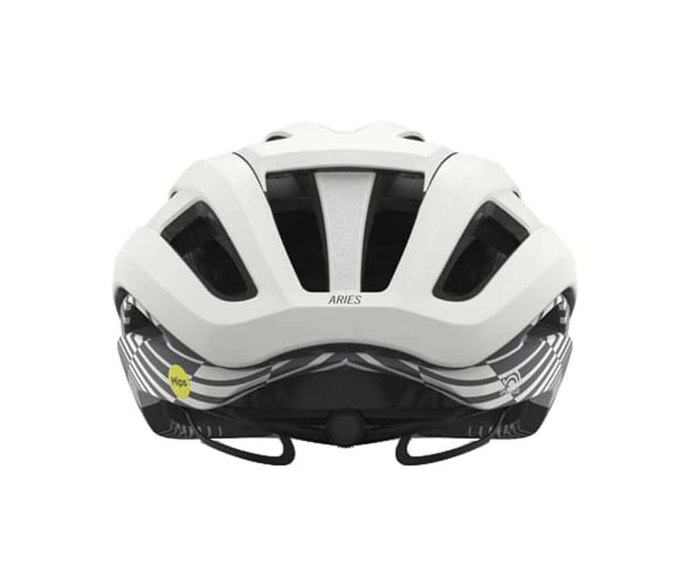 Giro Aries Spherical Helmet in Matte White Charcoal Rush - Image 4 of 4