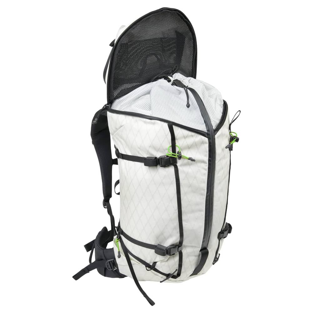 Mystery Ranch Scree 33 Men's Backpack in White/Limeade - Image 4 of 4