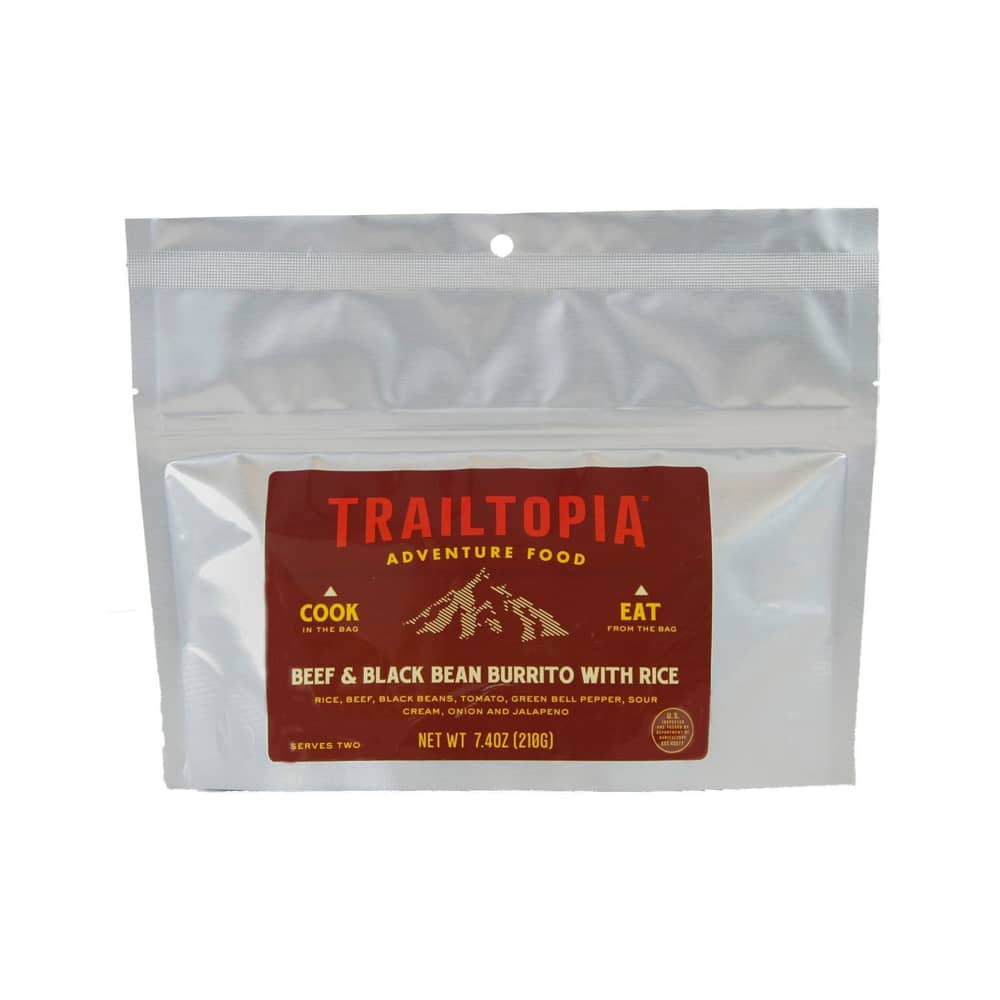 Trailtopia Beef/Black Bean Burrito - Gluten Free in White - Image 1 of 3