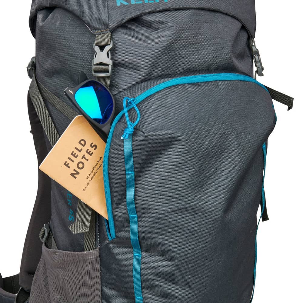 Kelty Asher 55 Backpack in Beluga Stormy/Blue - Image 6 of 8