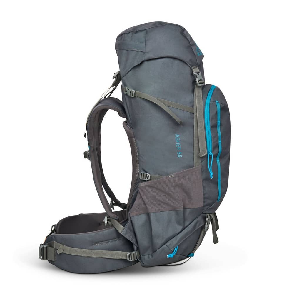 Kelty Asher 55 Backpack in Beluga Stormy/Blue - Image 2 of 8