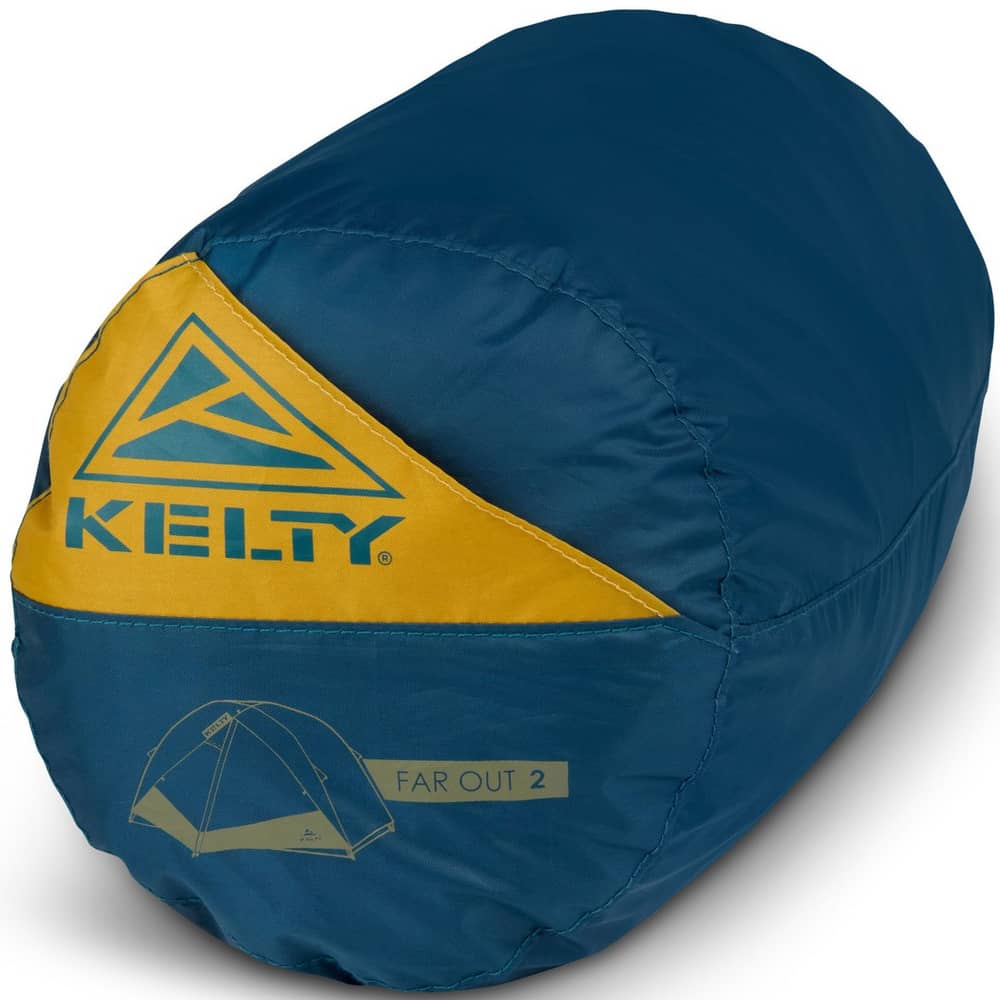 Kelty Far Out 2P Tent and Footprint in Yellow - Image 4 of 4