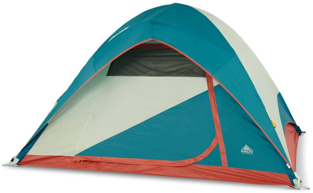 Kelty Discovery Basecamp 4P Tent in Laurel Green/Stormy Blue - Image 2 of 6