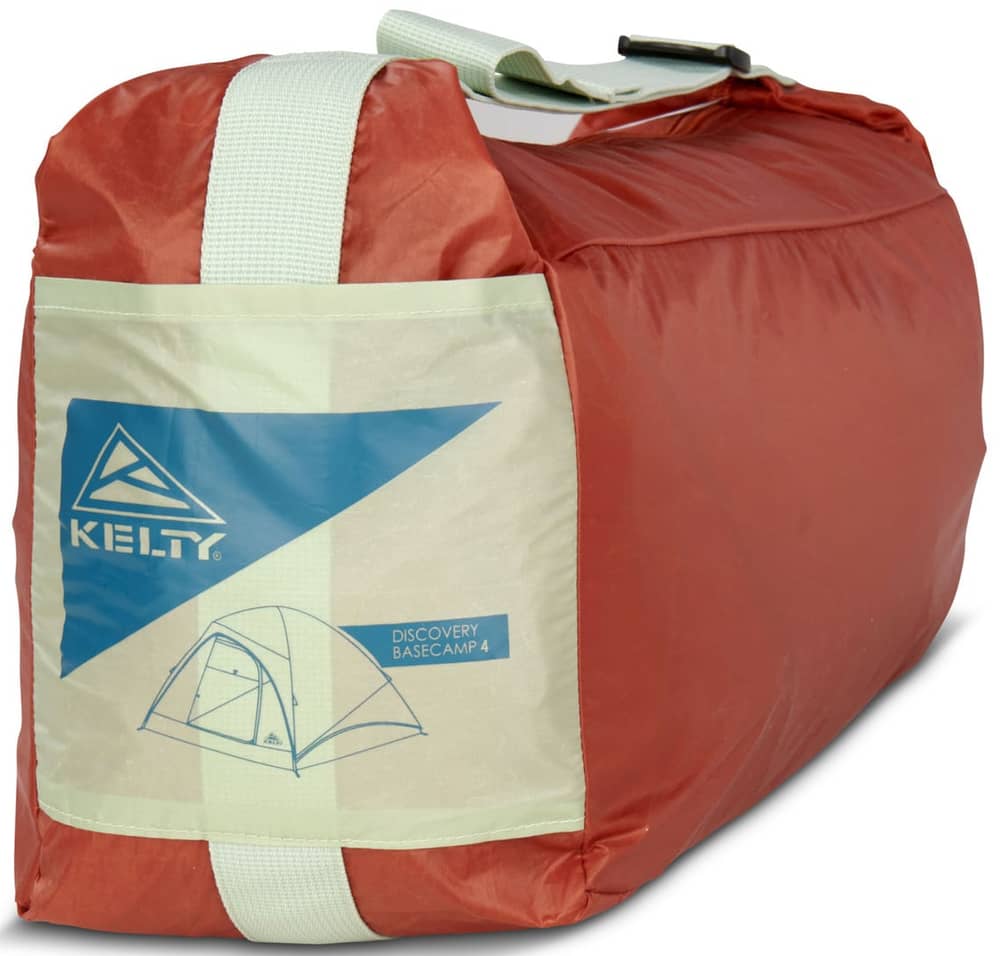 Kelty Discovery Basecamp 4P Tent in Laurel Green/Stormy Blue - Image 6 of 6
