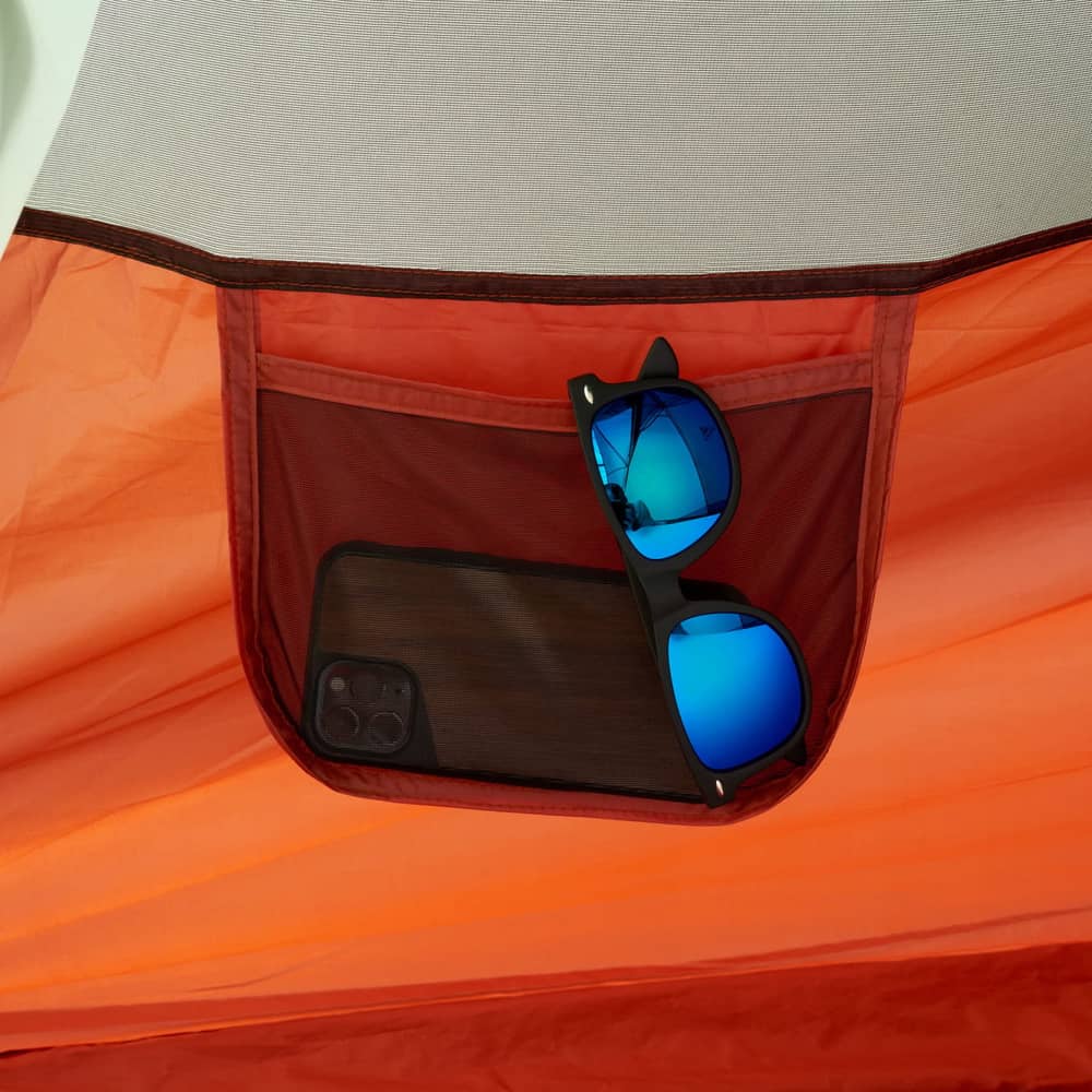 Kelty Discovery Basecamp 4P Tent in Laurel Green/Stormy Blue - Image 5 of 6