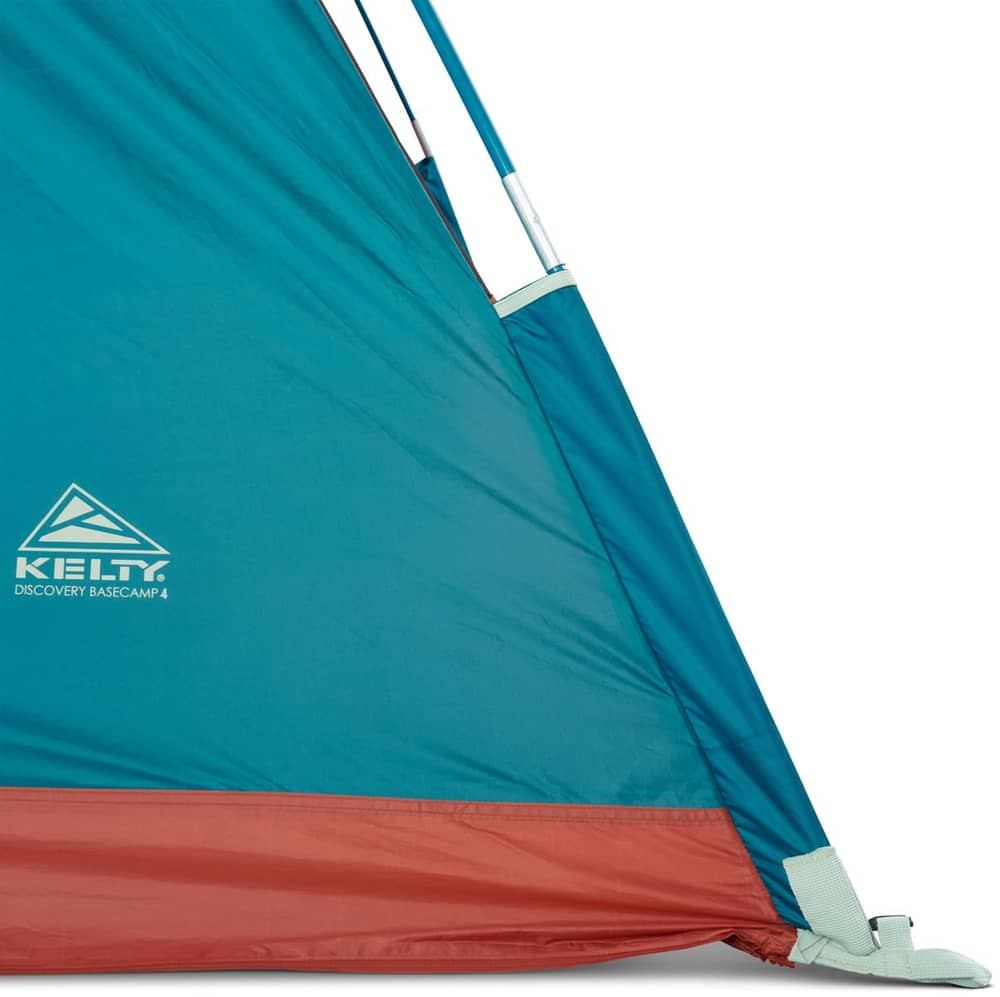 Kelty Discovery Basecamp 4P Tent in Laurel Green/Stormy Blue - Image 4 of 6