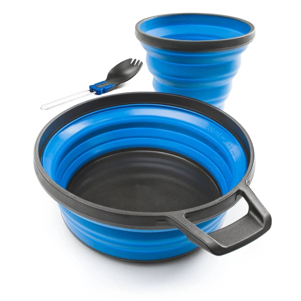 GSI Outdoors Escape 1-Person Tableware Set in Blue - Image 1 of 4