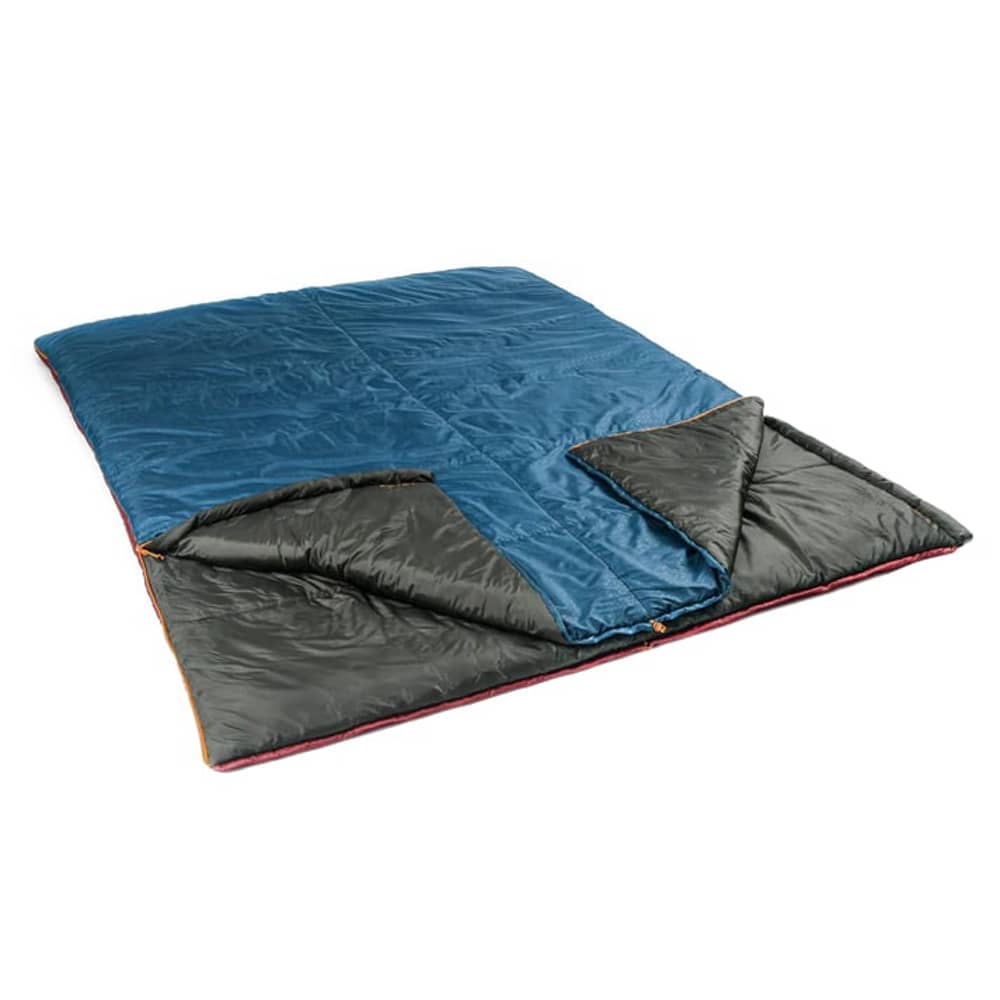 Exped Megasleep Sleeping Bag Duo in Burgundy/Ocean - Image 5 of 5