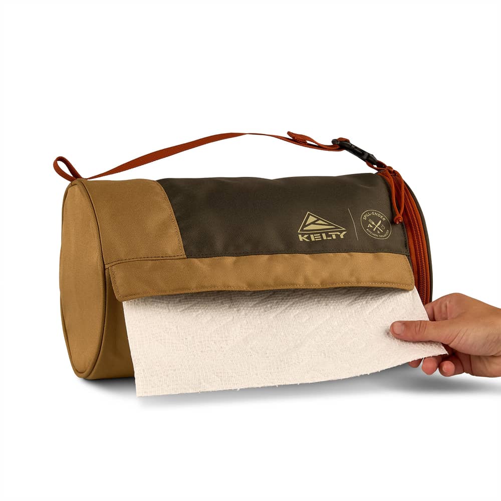 Kelty Spill-Ender Kitchen Organizer Bag in Beluga/Dull Gold - Image 3 of 4