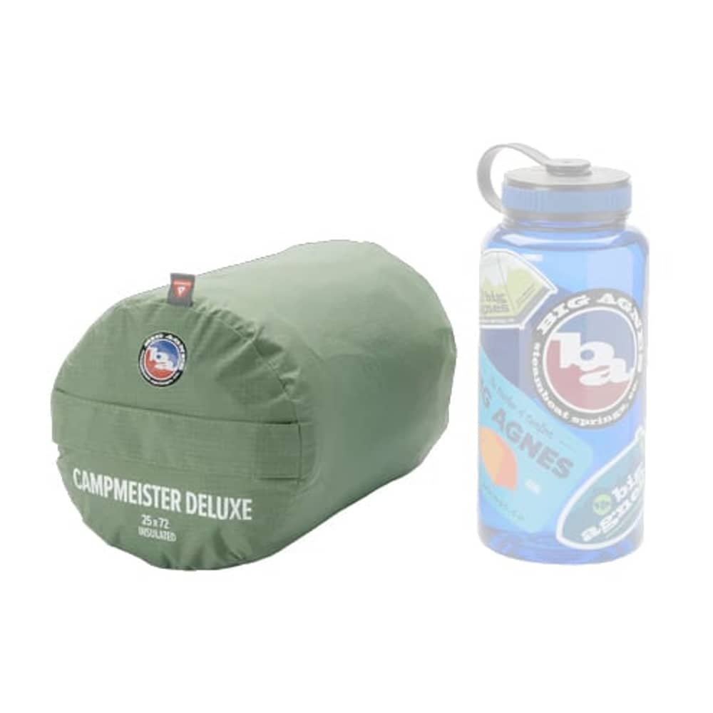 Big Agnes Campmeister Deluxe Insulated Sleeping Pad in Deep Lichen Green - Image 3 of 3