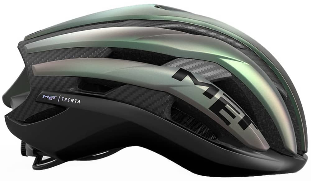 MET TRENTA 3K CARBON MIPS HELMET in Motion Blur/Matt - Image 2 of 4