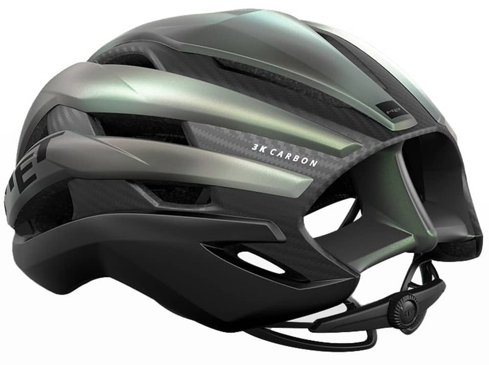 MET TRENTA 3K CARBON MIPS HELMET in Motion Blur/Matt - Image 3 of 4
