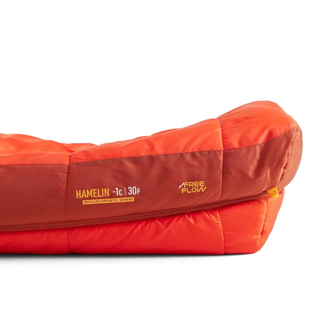 Sea to Summit Hamelin Women's Synthetic Sleeping Bag 30F in Spicy Orange - Image 5 of 7