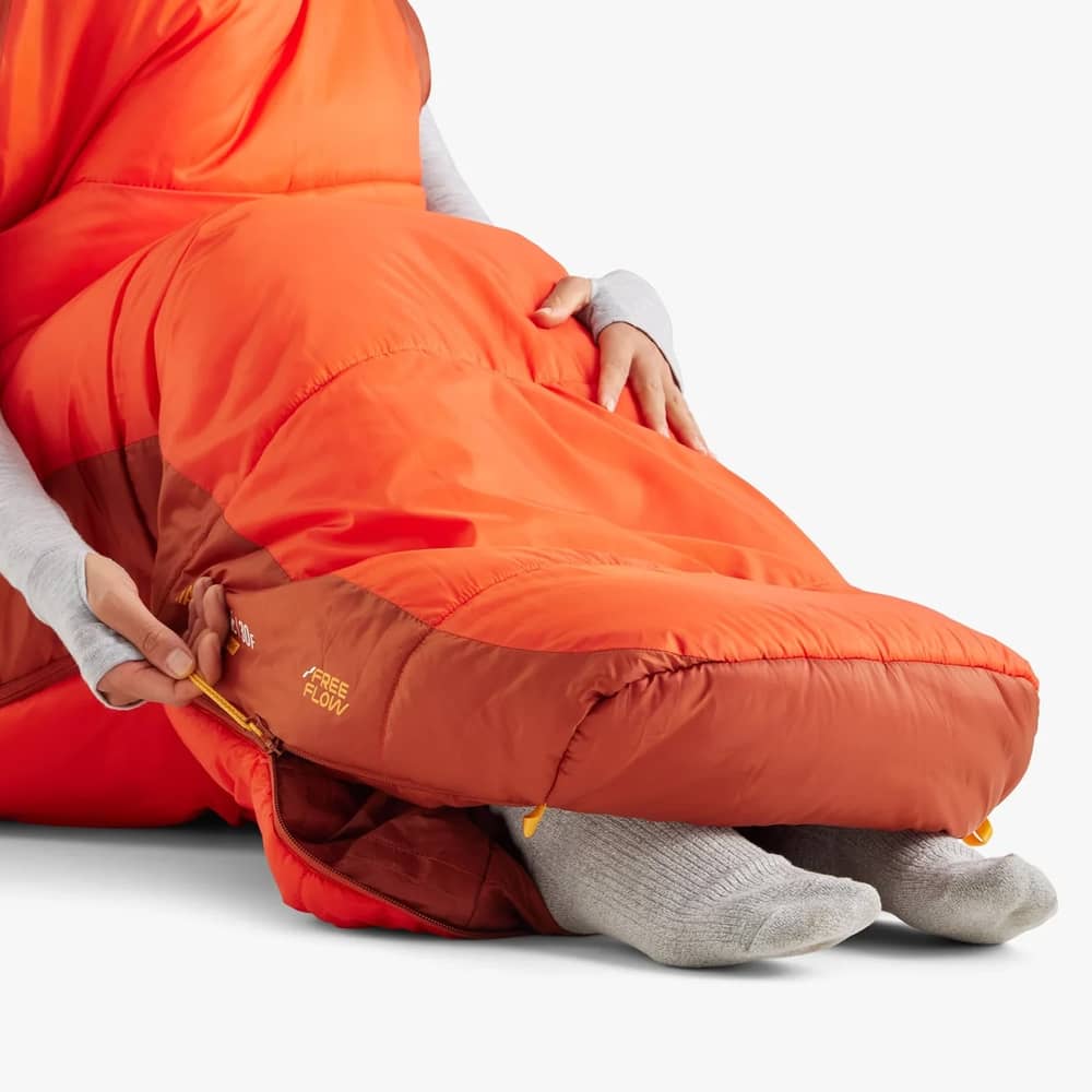 Sea to Summit Hamelin Women's Synthetic Sleeping Bag 30F in Spicy Orange - Image 6 of 7