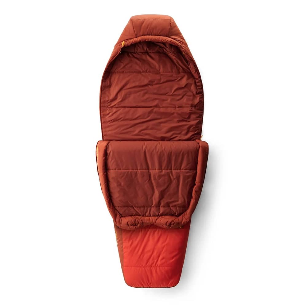 Sea to Summit Hamelin Women's Synthetic Sleeping Bag 30F in Spicy Orange - Image 3 of 7