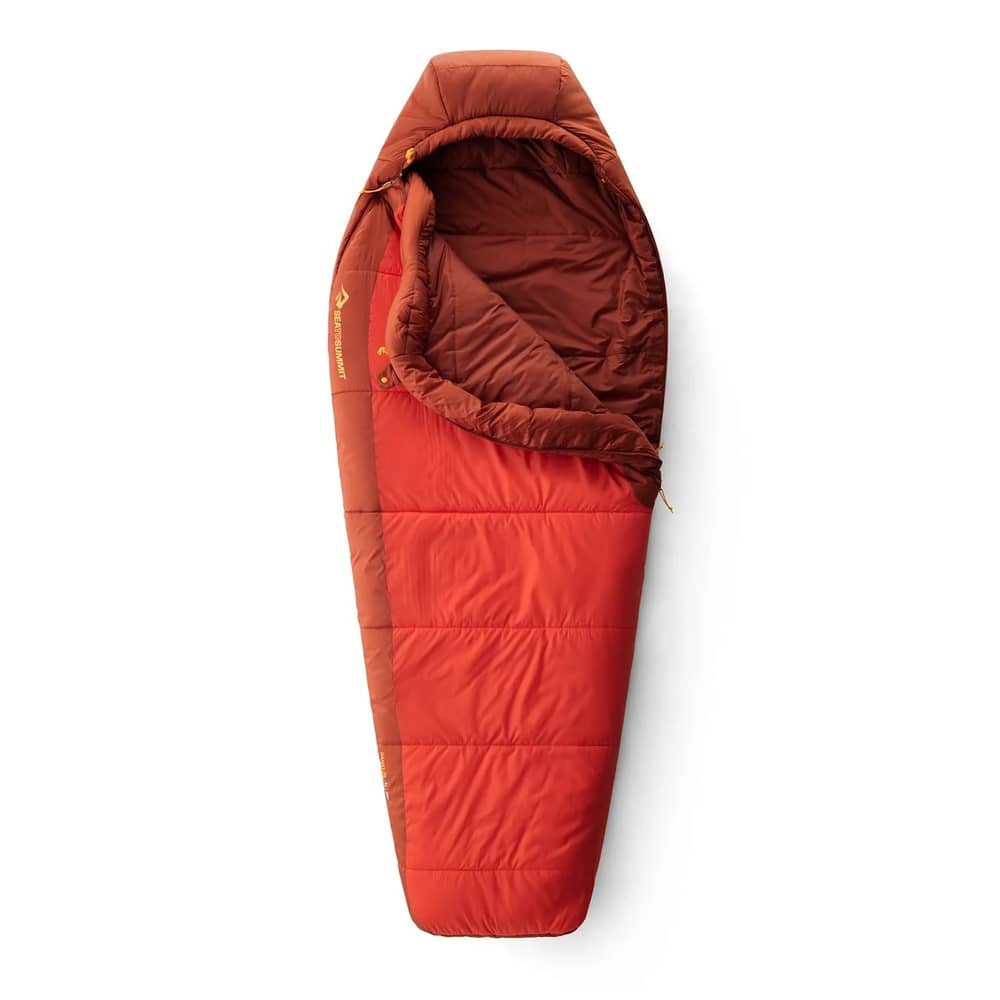 Sea to Summit Hamelin Women's Synthetic Sleeping Bag 30F in Spicy Orange - Image 1 of 7