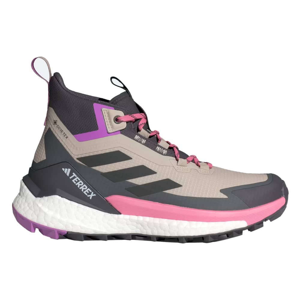 Adidas Terrex Free Hiker 2 Gtx W Shoes in Wonder Beige/Pink Fusion/Aurora Black - Image 1 of 4