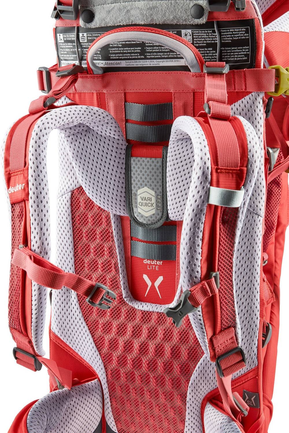 Deuter Kid Comfort Active SL Child Carrier Women's in Currant - Image 8 of 9