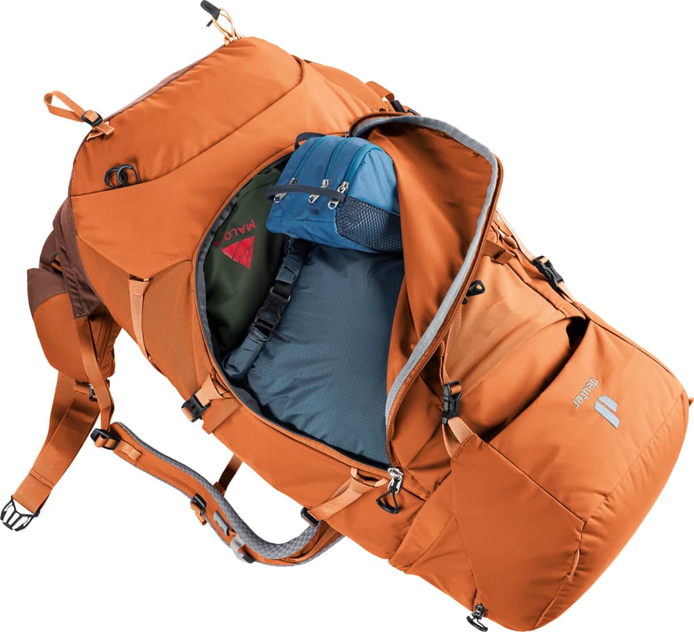 Deuter Aircontact Core 45+10 SL Backpack Women's in Paprika Graphite - Image 5 of 10