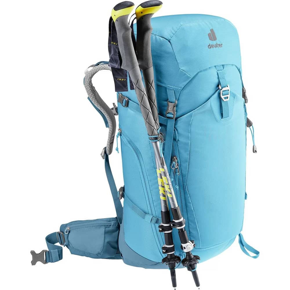 Deuter Trail Pro 34 SL Backpack Women's in Lagoon/Atlantic - Image 4 of 6