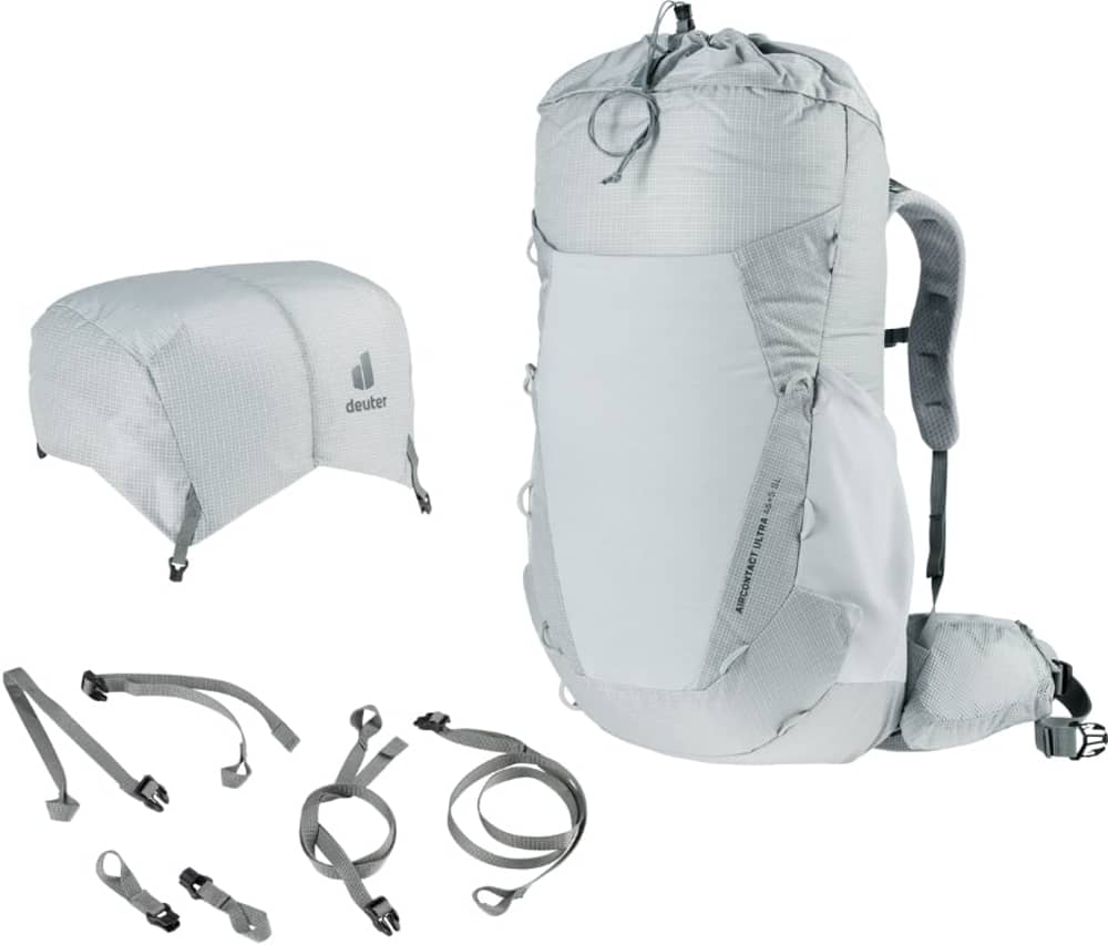 Deuter Aircontact Ultra 45+5 SL Backpack Women's in Tin Shale - Image 2 of 2