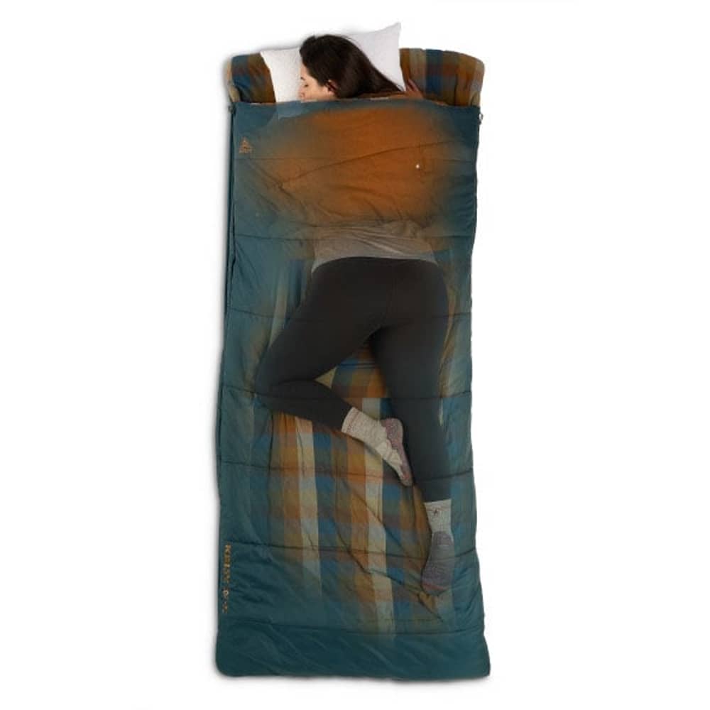 Kelty Wayback 20 Sleeping Bag in Reflecting Pond - Image 11 of 12