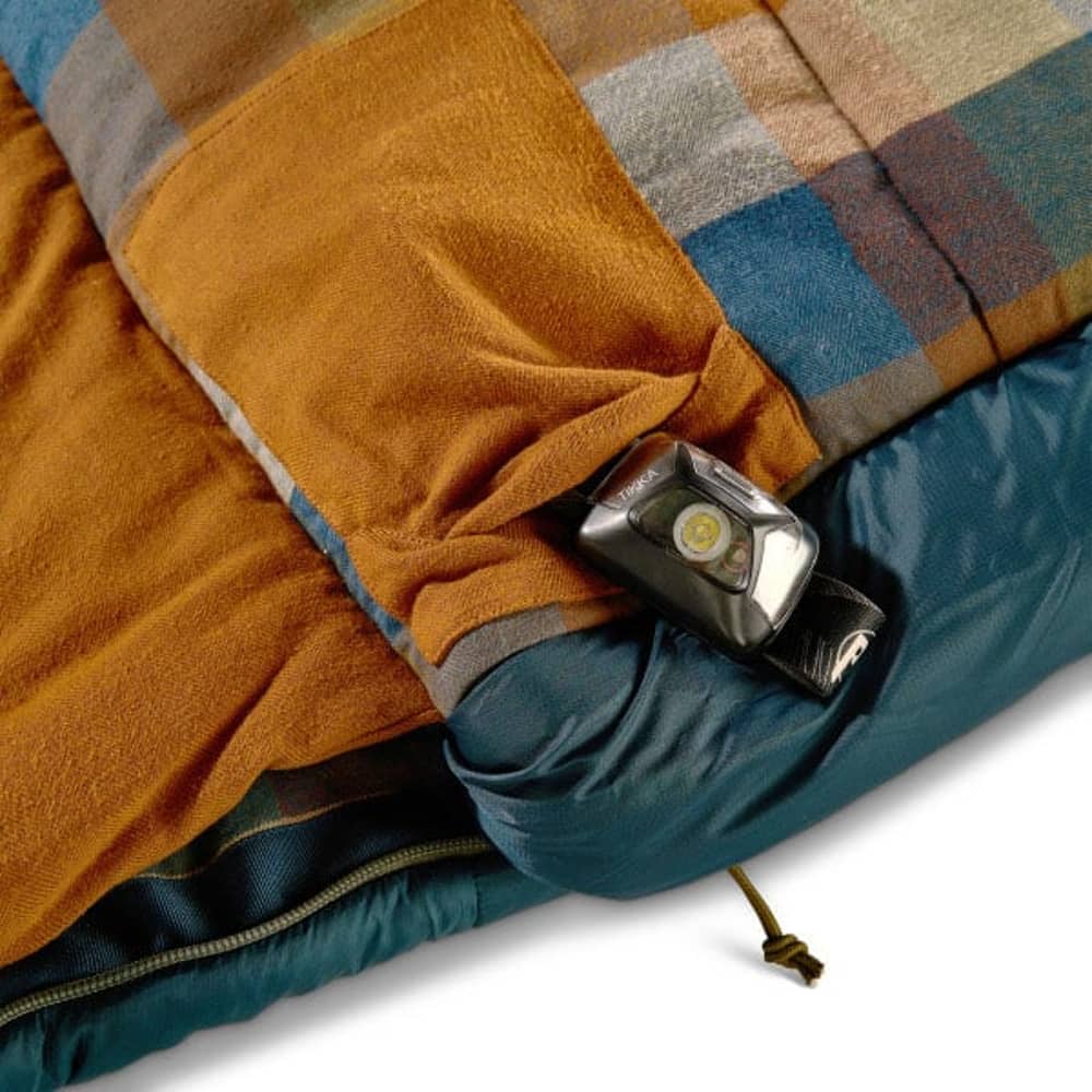 Kelty Wayback 20 Sleeping Bag in Reflecting Pond - Image 8 of 12