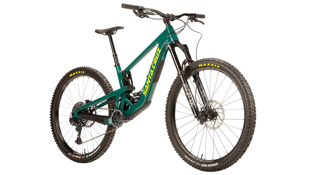 Santa Cruz Hightower 4 C S Bike in Gloss Green Day - Image 4 of 5