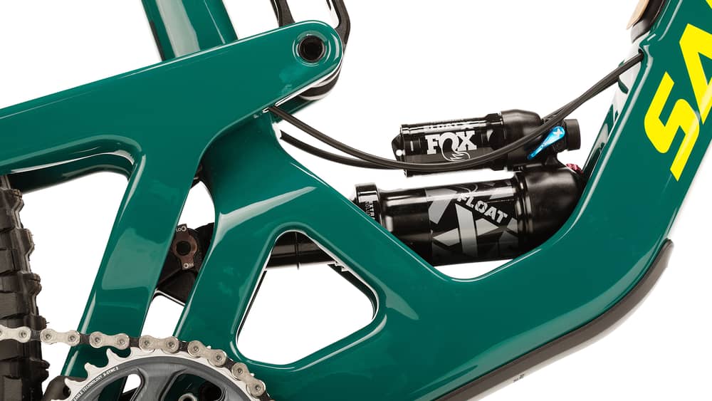Santa Cruz Hightower 4 C S Bike in Gloss Green Day - Image 3 of 5