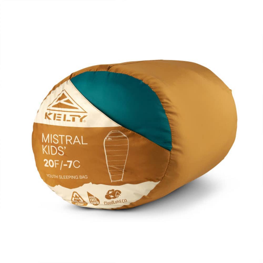 Kelty Mistral Kids 20 Sleeping Bag in Wood Thrush - Image 3 of 12