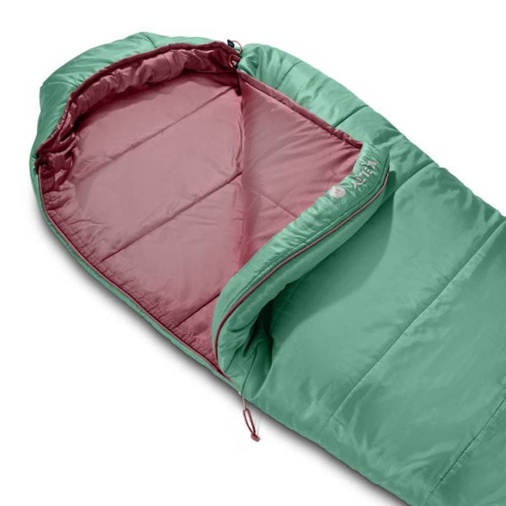 Kelty Mistral Kids 20 Sleeping Bag in Malachite - Image 10 of 12
