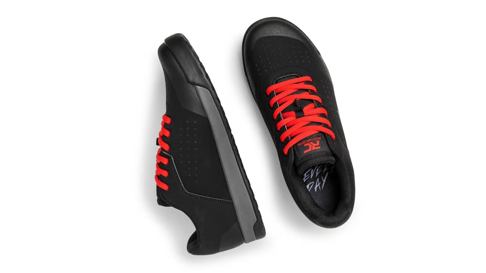 Ride Concepts Men's Hellion Shoe in Black/Red - Image 4 of 4