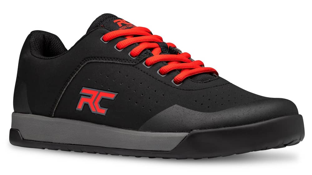 Ride Concepts Men's Hellion Shoe in Black/Red - Image 3 of 4