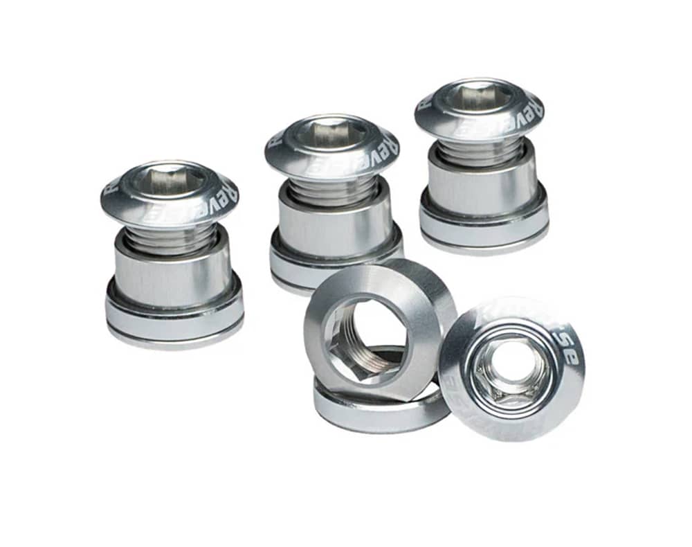 Reverse Chainring Bolt Set in Silver - Image 1 of 1