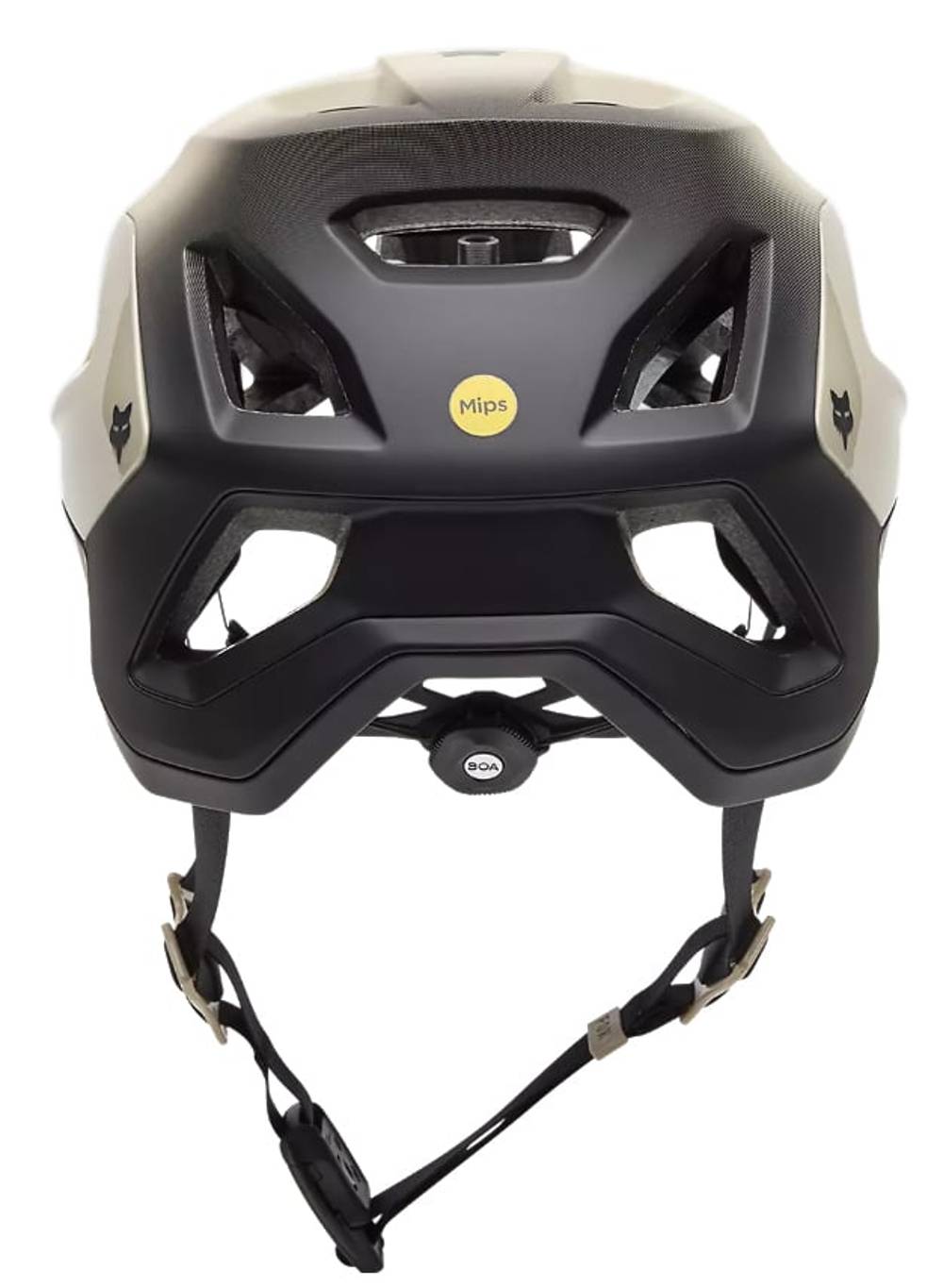 Fox Speedframe Pro Backfade Helmet in Cream - Image 4 of 5
