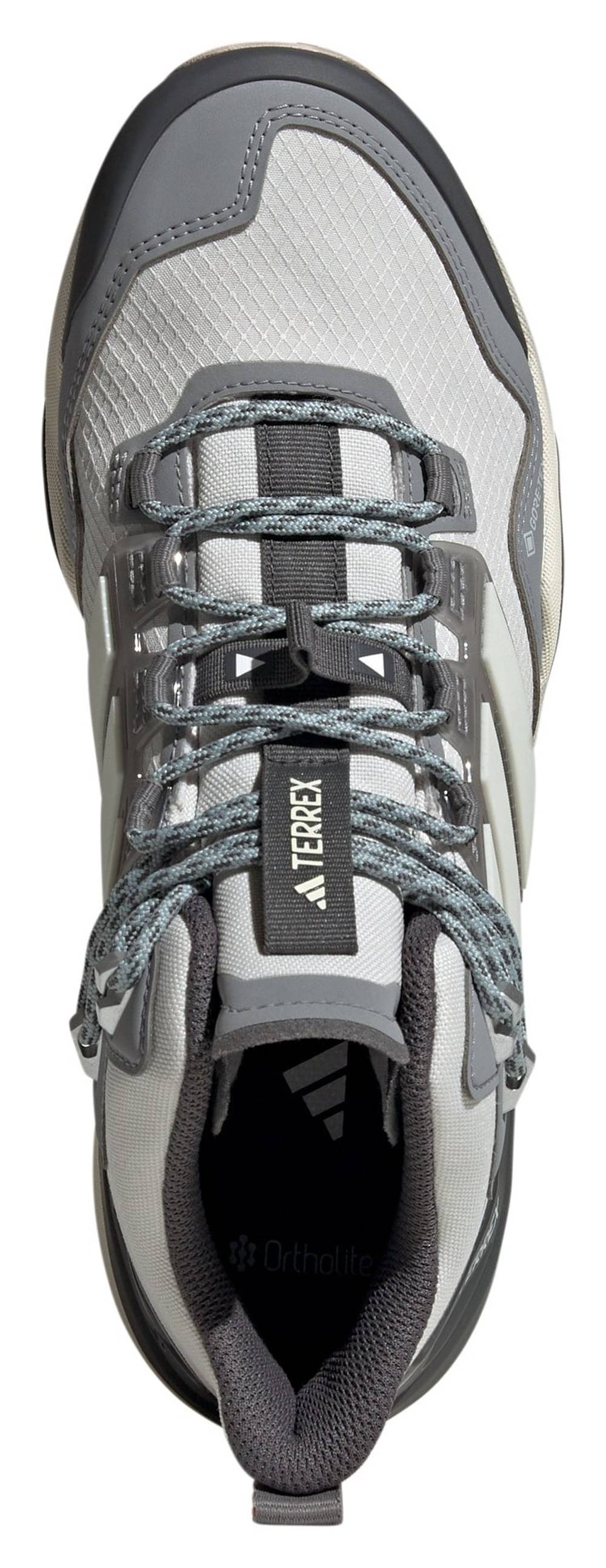 Adidas Terrex Skychaser Mid GORE-TEX Women's Hiking Shoes in Grey One/Off White/Grey Three - Image 4 of 5